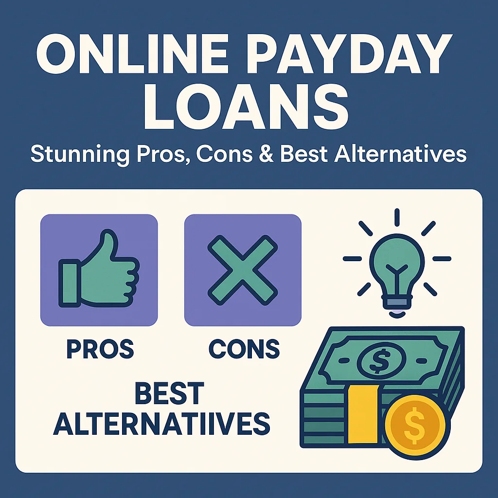Online Payday Loans: Stunning Pros, Cons & Best Alternatives